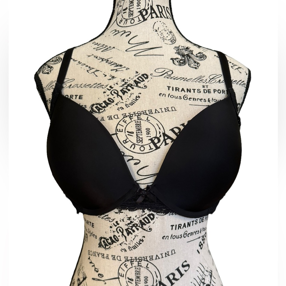 Victoria’s Secret Dream Angels Push Up Bra Black Size 36D - Picture 4 of 8
